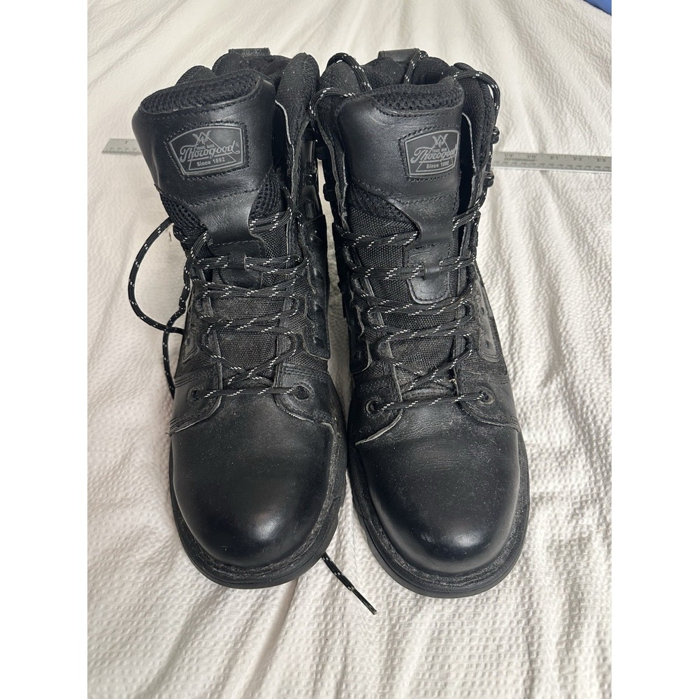 Thorogood BBP Waterproof Tactical Work Boots. Size 14. Black Zippered